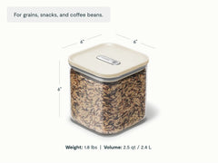 Medium Glass Airtight Container 4-pack