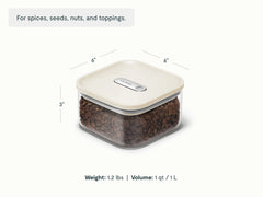 Small Glass Airtight Container 8-pack