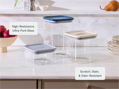 Medium Glass Airtight Container 8-pack