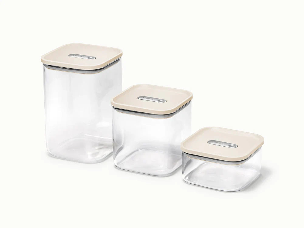 Glass Airtight Container Trio